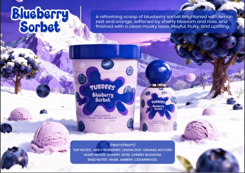 Borůvkový Sorbet parfémovaná voda unisex 50 ml