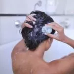 Lamazuna Tuhý šampon pro normální vlasy 55 g Pomeranč, anýz, skořice