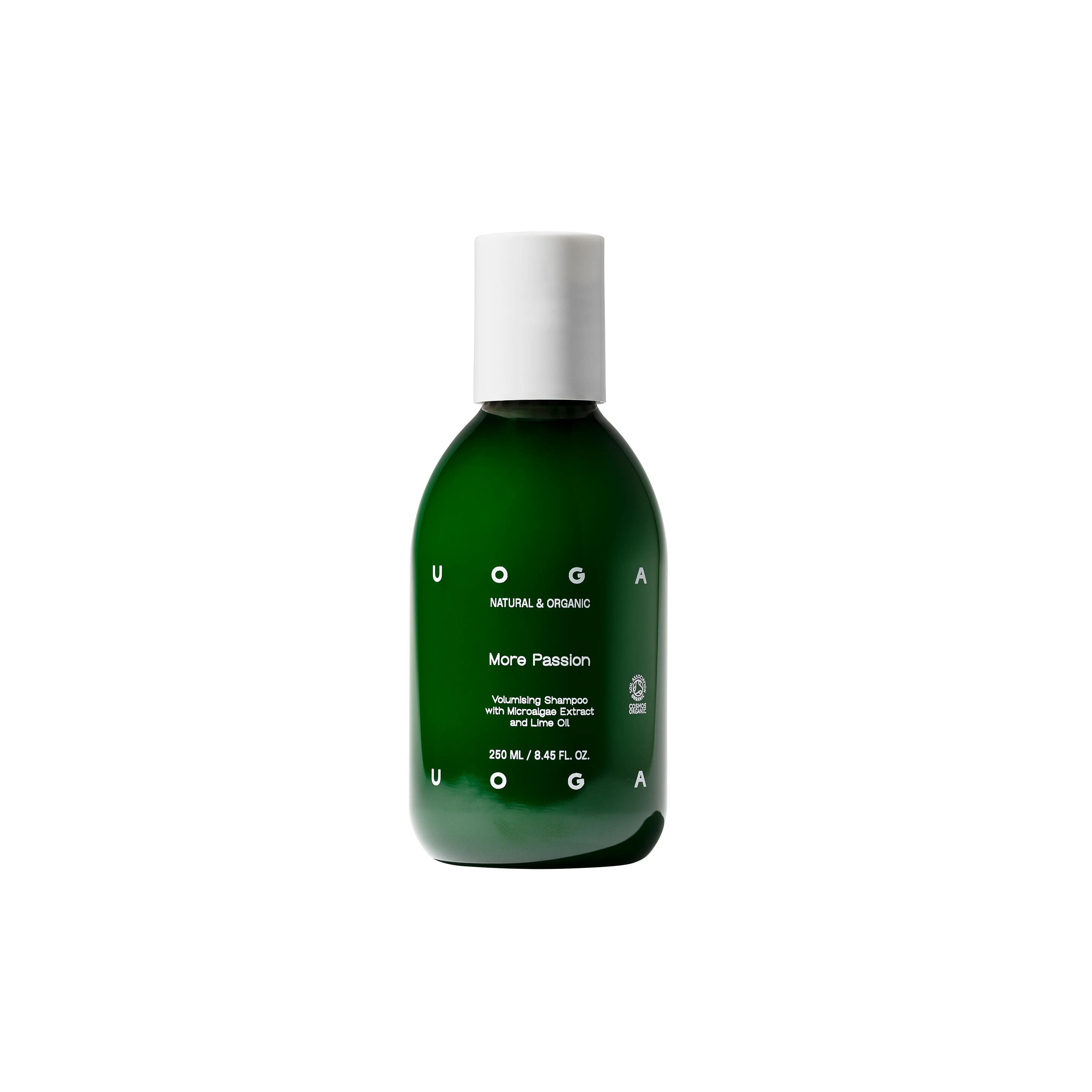 Uoga Uoga Šampon pro zvětšení objemu vlasů More Passion BIO (250 ml) - pro mastné a zplihlé vlasy