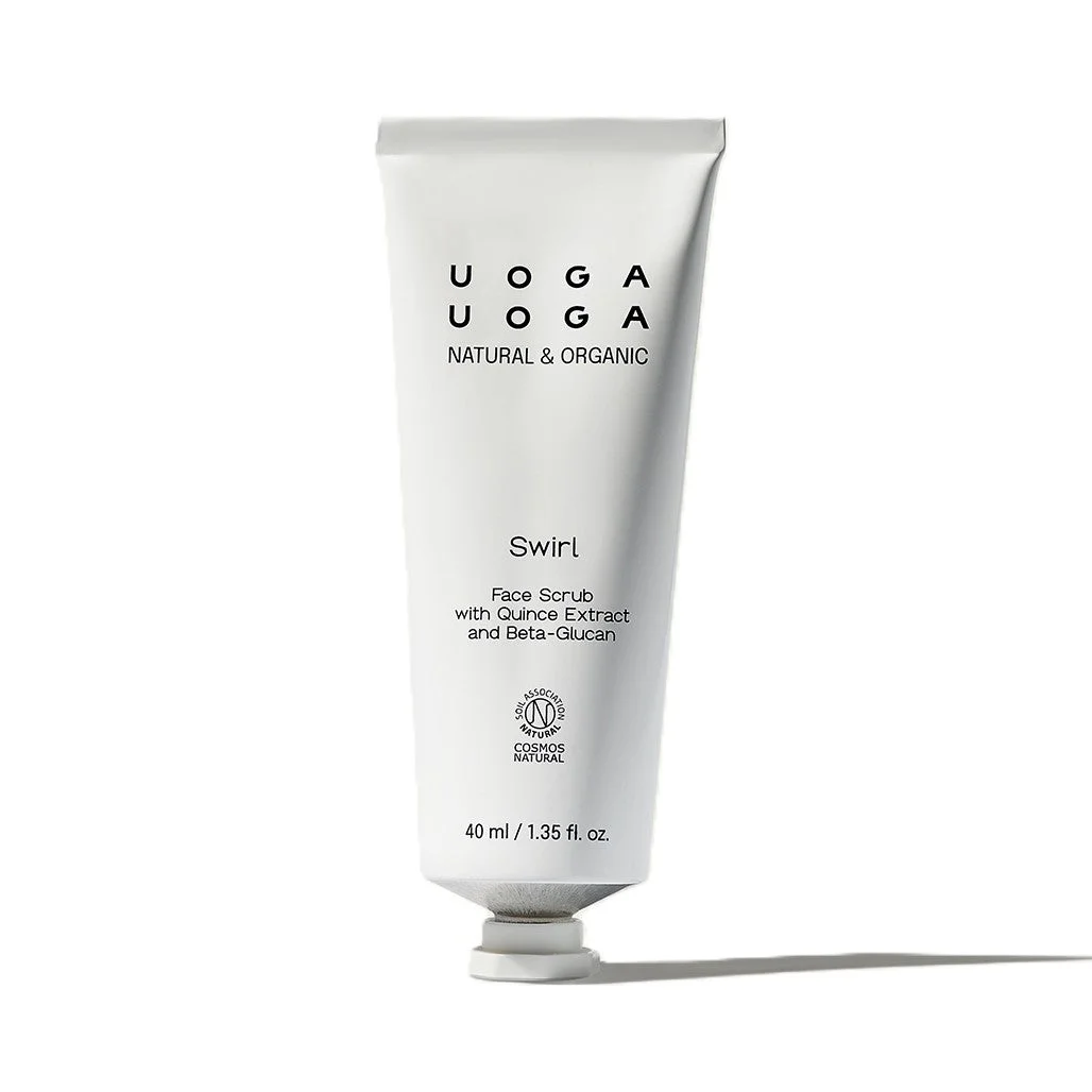 Uoga Uoga Jemný pleťový peeling s extraktem z kdoule Swirl (40 ml) - vhodné i pro citlivou pokožku