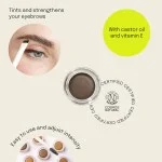 Uoga Uoga Krémová pomáda na obočí (2,5 ml) 796 Taupe - Medium Brown - 3 odstíny pro opticky hustější obočí