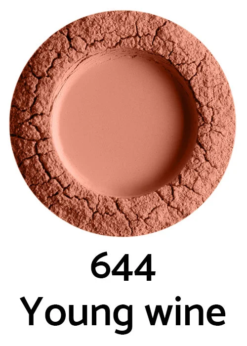 Uoga Uoga Minerální sypká tvářenka s jantarem (5 g) 6405 Coral Charm - přirozené zvýraznění tváří ve 3 odstínech