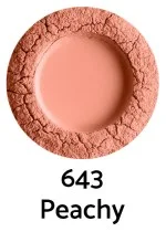 Uoga Uoga Minerální sypká tvářenka s jantarem (5 g) 6435 Peachy - přirozené zvýraznění tváří ve 3 odstínech