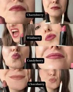 Uoga Uoga Vyživující rtěnka (4 g) 616 Wildberry - 6 odstínů na bázi minerálů