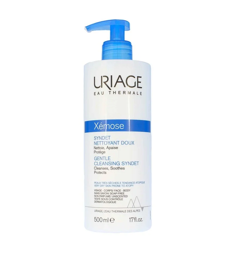 Xémose Gentle Cleansing Syndet jemný čisticí gelový krém pro suchou až atopickou pokožku 500 ml