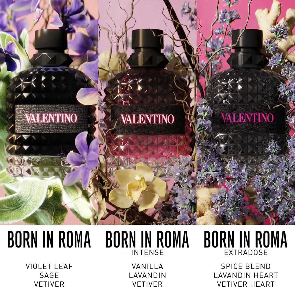 Uomo Born In Roma Intense parfémovaná voda pro muže 100 ml