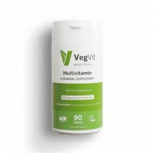 Vegetology VegVit - Multivitamin a Mineral 90 tablet