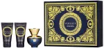 Dylan Blue Pour Femme dárková sada pro ženy parfémovaná voda 50 ml + tělové mléko 50 ml + sprchový gel 50 ml