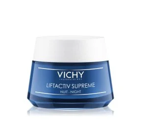 Vichy Liftactiv Supreme noční zpevňující a protivráskový krém s liftingovým efektem