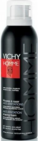 Vichy Homme Anti-Irritation pěna na holení pro citlivou a podrážděnou pleť pro muže