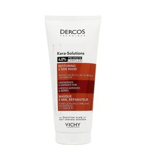 Vichy Dercos Kera-Solutions Restoring 2 Min Mask obnovující maska pro suché a poškozené vlasy
