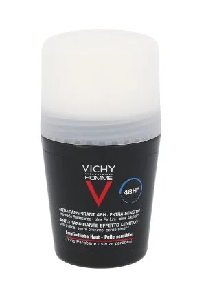 Vichy Homme Anti-Perspirant 48H Extra Sensitive oll-on antiperspirant pro citlivou pokožku pro muže