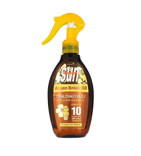 SUN Argan Oil opalovací olej s arganovým olejem SPF 10 200 ml