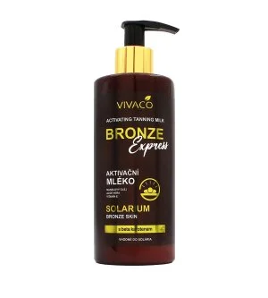 Vivaco Bronze Express aktivační mléko do solária
