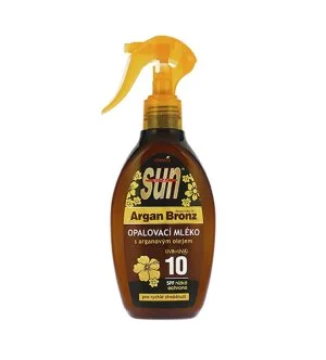 Vivaco Sun Argan Bronz opalovací mléko s arganovým olejem SPF 10