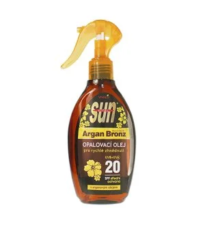 Vivaco SUN Argan Oil opalovací olej s arganovým olejem SPF 20