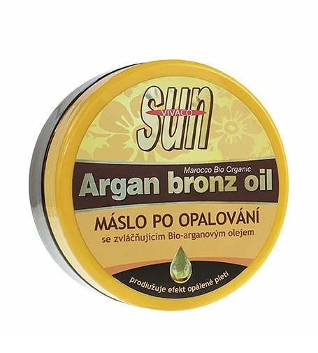 SUN Argan Bronz Oil máslo po opalování s bio arganovým olejem 200 ml