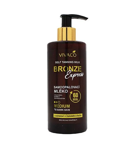 Bronze Express Medium samoopalovací mléko 300 ml