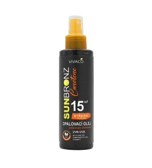 Vivaco Sun Bronz Carotene opalovací olej SPF 15