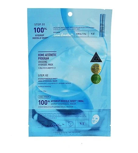 Hydrop Reedle Shot 100hL 2-Step Mask dvoufázová hydratační maska s mikrojehličkovým sérem 33g+1,5g