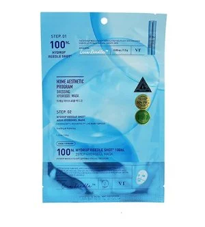 VT Cosmetics Hydrop Reedle Shot 100hL 2-Step Mask dvoufázová hydratační maska s mikrojehličkovým sérem 33g+1,5g