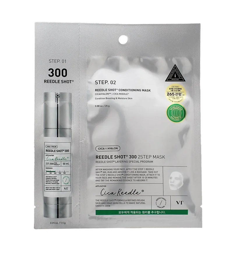 Reedle Shot 300 2 Step Mask zpevňující pleťová maska v plátýnku 1,5+25 g