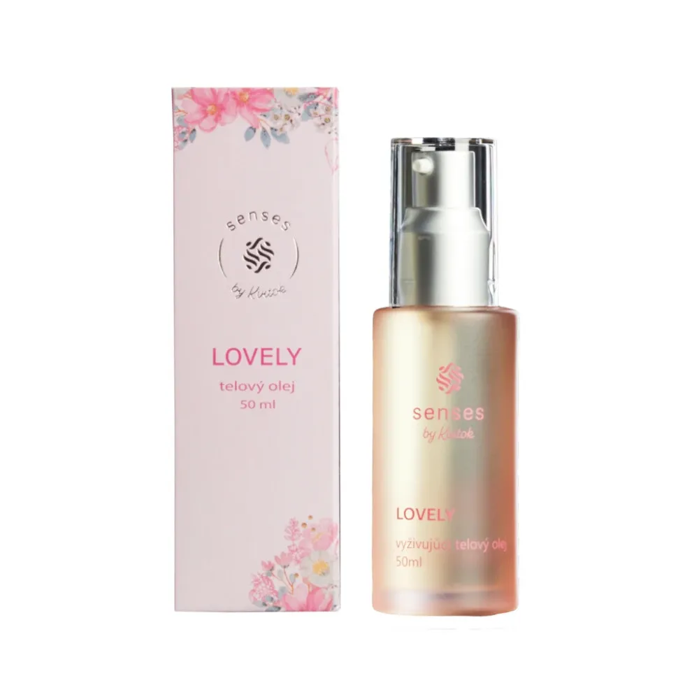 Kvitok Vyživující tělový olej SENSES - Lovely 50 ml