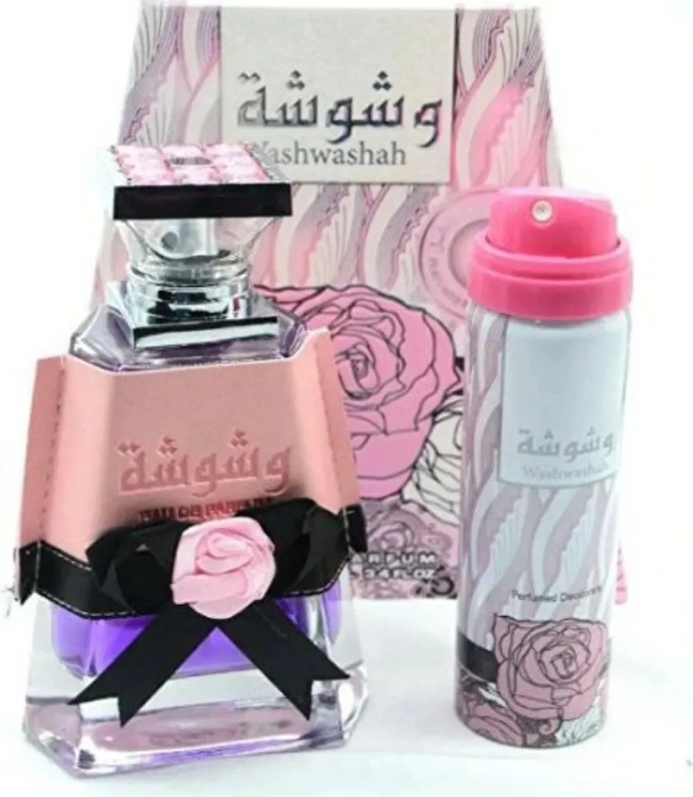 Washwashah 100 ml + DEO ve spreji parfémovaná voda pro ženy 75 ml