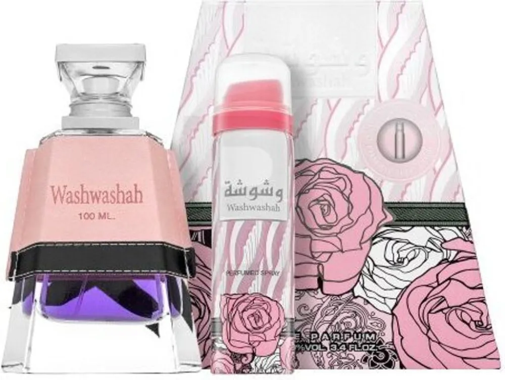 Washwashah 100 ml + DEO ve spreji parfémovaná voda pro ženy 75 ml