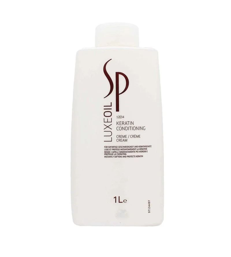 Professionals SP Luxeoil Keratin Conditioning Cream kondicionér s keratinem pro poškozené vlasy 1000 ml