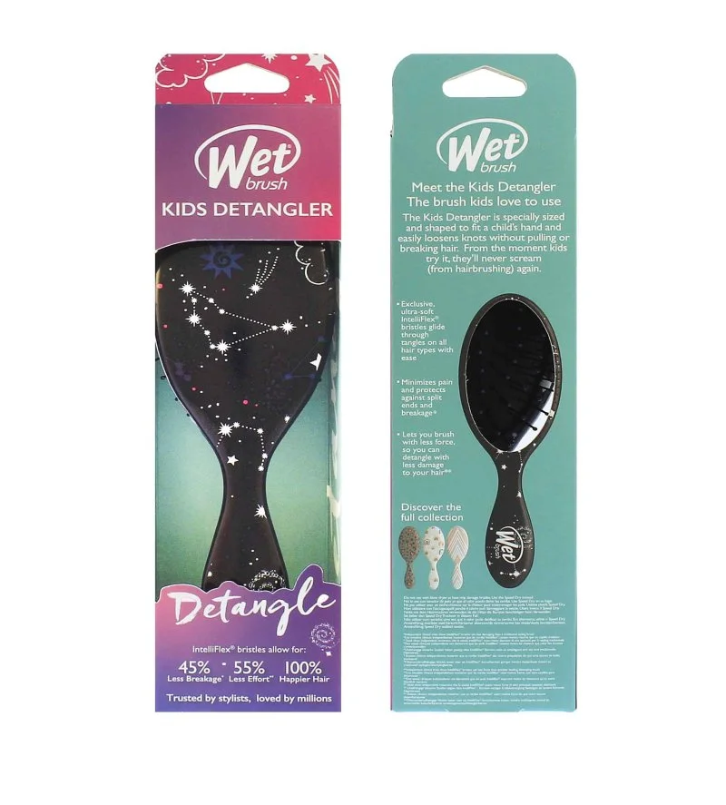 Kids Detangler kartáč na vlasy Polka Dot