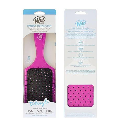 Paddle Detangler kartáč na vlasy Pink