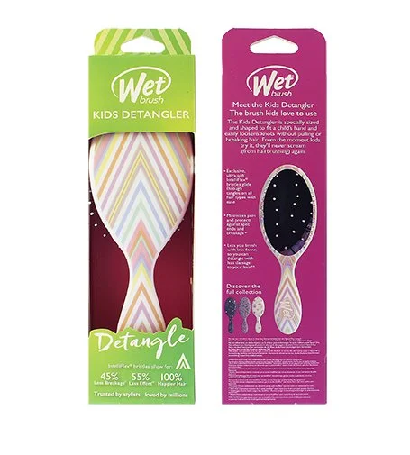 Kids Detangler kartáč na vlasy Chevron