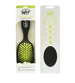 Wet Brush Shine Enhancer kartáč na vlasy Black