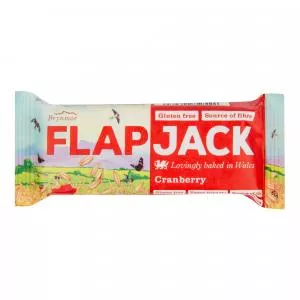 Wholebake Flapjack ovesný brusinka bezlepkový 80 g   BRYNMOR