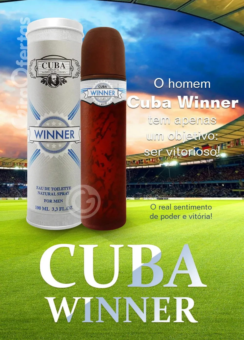 Winner toaletní voda pro muže 100 ml