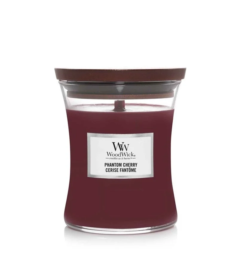 Phantom Cherry vonná svíčka s dřevěným knotem 275 g