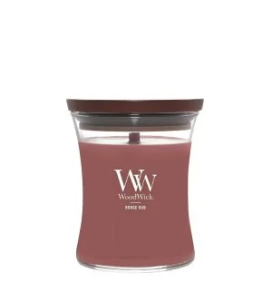 WoodWick Rouge Oud vonná svíčka s dřevěným knotem 275 g