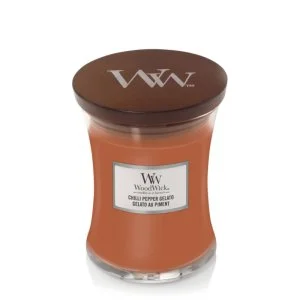 WoodWick Chilli Pepper Gelato vonná svíčka s dřevěným knotem 275 g