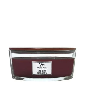 WoodWick Dark Cherry vonná svíčka s dřevěným knotem 453,6 g