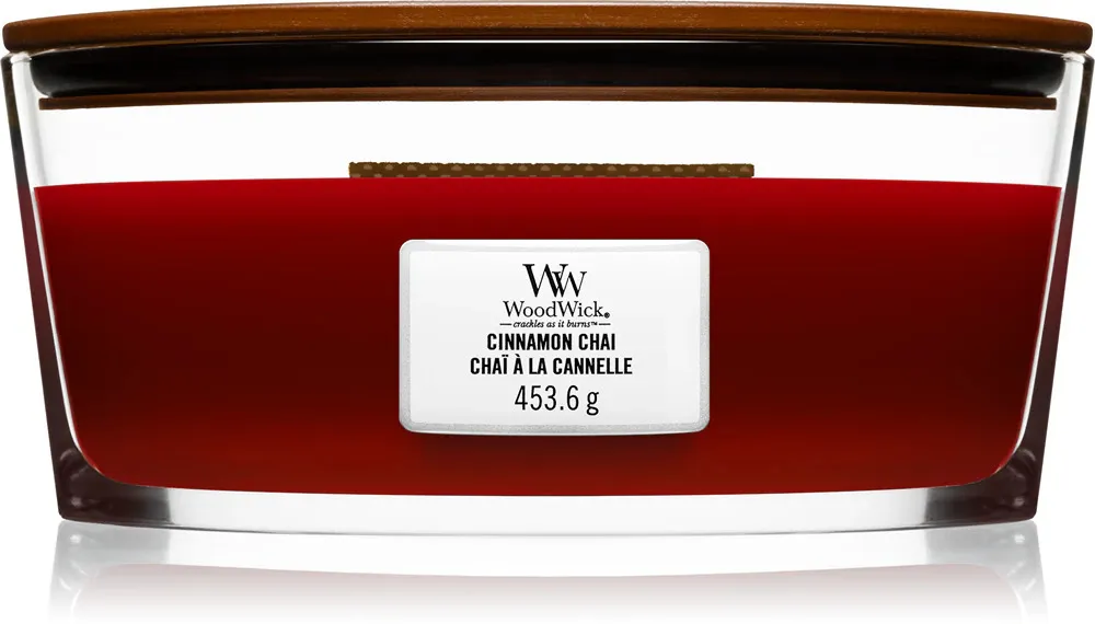 Cinnamon Chai vonná svíčka s dřevěným knotem 453,6 g