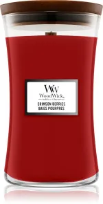 Crimson Berries vonná svíčka s dřevěným knotem 275 g