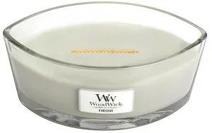 WoodWick Fireside vonná svíčka s dřevěným knotem 453,6 g