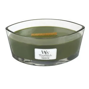 WoodWick Frasier Fir vonná svíčka s dřevěným knotem 453,6 g