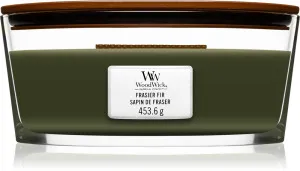 WoodWick Frasier Fir vonná svíčka s dřevěným knotem 453,6 g