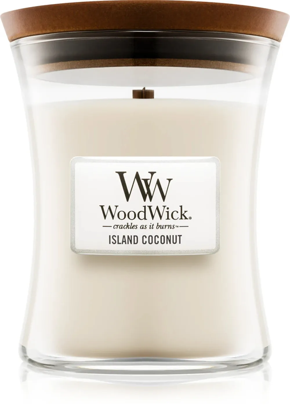 Island Coconut vonná svíčka s dřevěným knotem 609,5 g