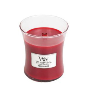 WoodWick Pomegranate vonná svíčka s dřevěným knotem pro ženy