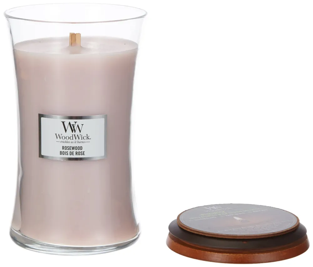 Rosewood vonná svíčka s dřevěným knotem 275 g