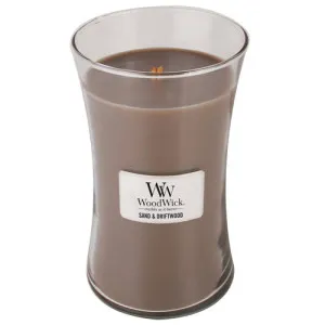 WoodWick Sand & Driftwood vonná svíčka s dřevěným knotem 609,5 g