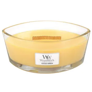 WoodWick Seaside Mimosa vonná svíčka s dřevěným knotem 453,6 g